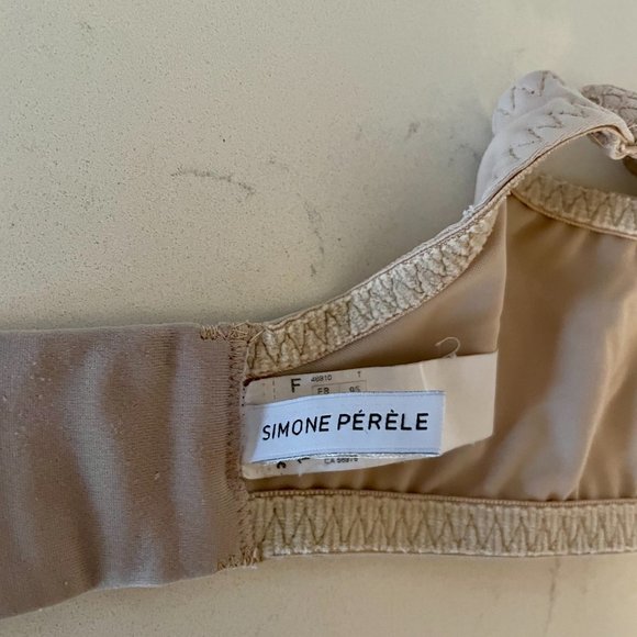 Simone Perele Caresse Minimizer Bra in Peau Rose,12A380, Size 36F - Picture 5 of 7